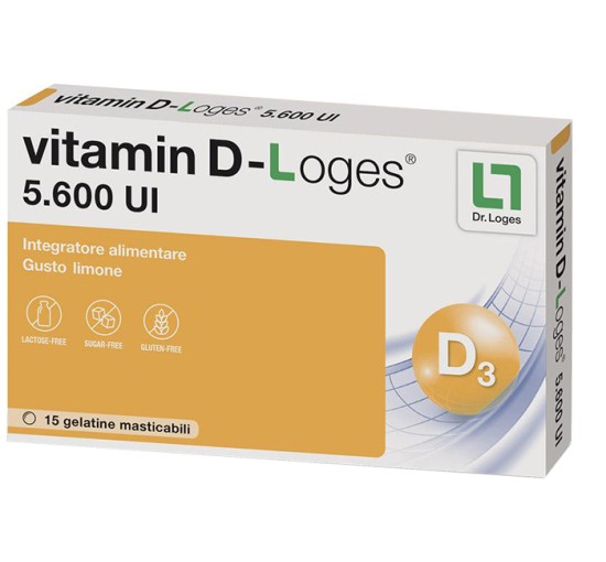 VITAMIN D-LOGES 15 Gel-Tabs