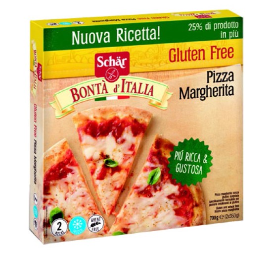 SCHAR SURGELATI PIZZA MARGHERITA BONTA' D'ITALIA 2 X 350 G