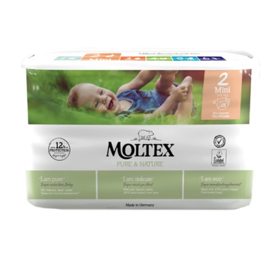 MOLTEX Pann.2 Mini 3-6Kg 38pz