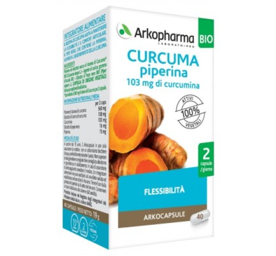ARKOCAPSULE Curcuma/Pip. 40Cps