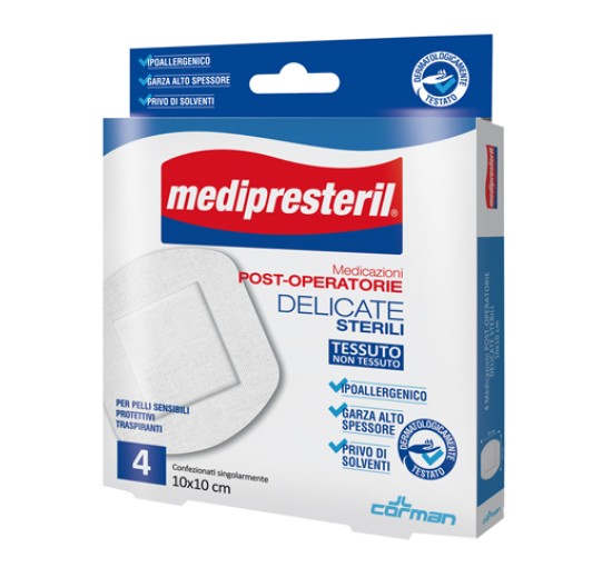 MEDIPRESTERIL POSTOP DEL 10X10