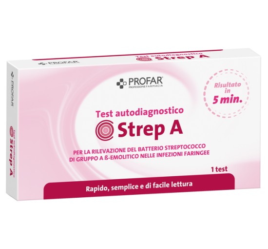 PROFAR TEST STREPTOCOCCO 1PZ