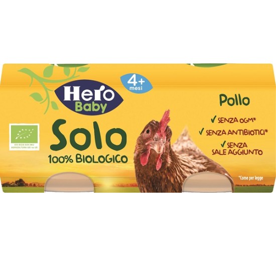 OMO HERO Pollo 2x80g