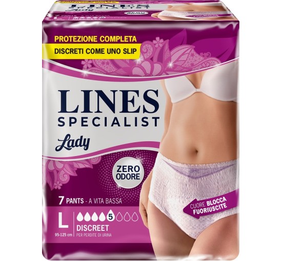 LINES SPEC.Pants Discr.L 7pz