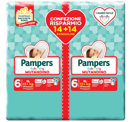 PAMPERS BD MUT DUODWCT XL 28PZ