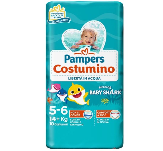 PAMPERS Costumino 5+J 10pz