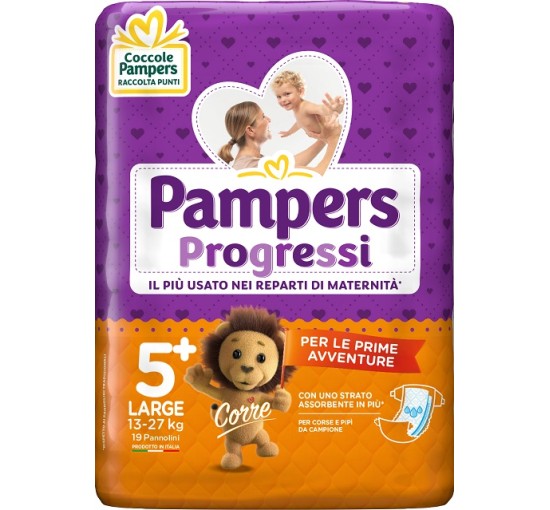 PAMPERS PROGRESSI LARGE 19PZ