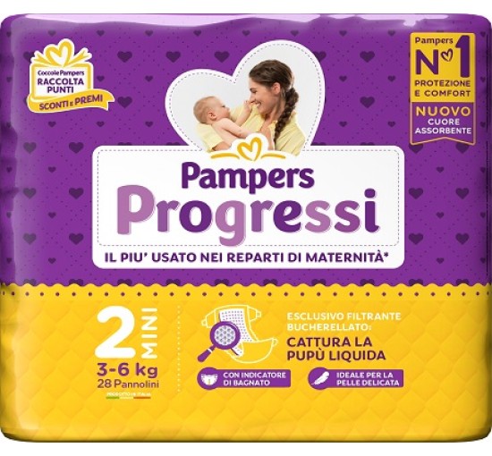 PAMPERS PROG.N/Baby2(3-6)30pz
