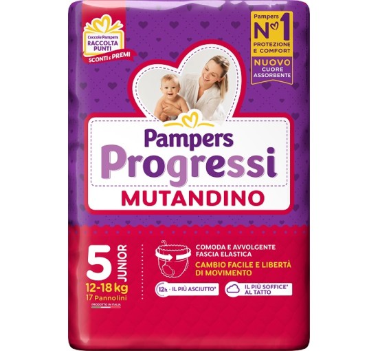 PAMPERS PROGRESSI MUT J 17