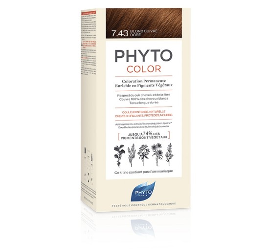 PHYTOCOLOR 7,43 BIONDO RAM DOR