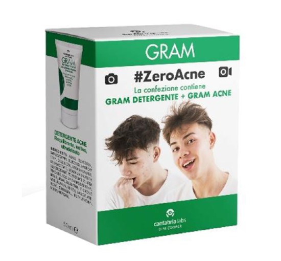 GRAM ZeroAcne Crema+Det.