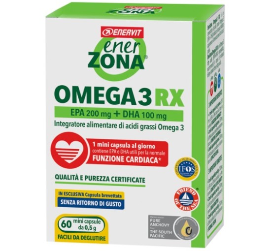 ENERZONA Omega 3RX  60MiniCaps