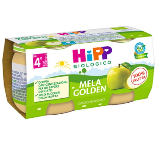 OMO HIPP Bio Mela Golden 2x80g