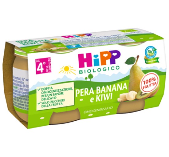 OMO HIPP Kiwi/Ba/Pera2X80g