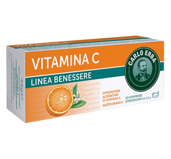 VITAMINA C 10 Cpr Eff.C.ERBA