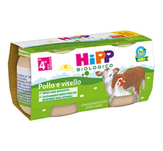 OMO HIPP Bio Vit/Pollo 2x80g