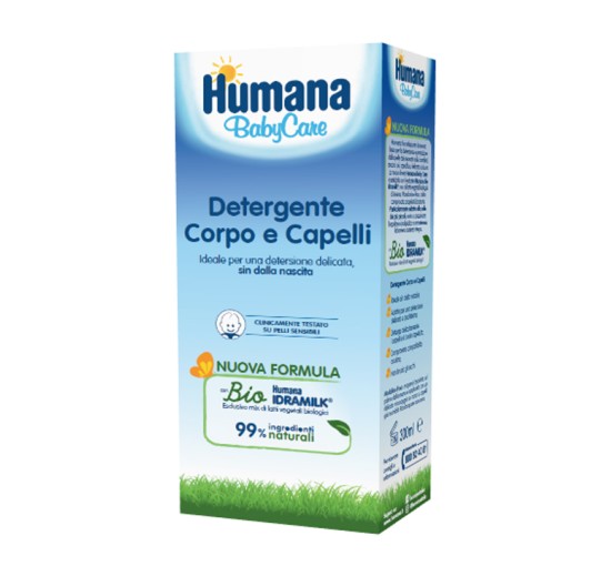 HUMANA^BC Det.Corpo&Cap.300ml