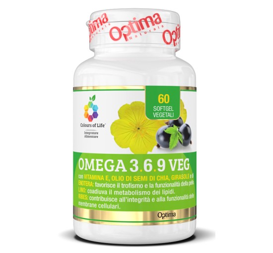 OPTIMA Omega 3-6-9 Veg.60S-Gel