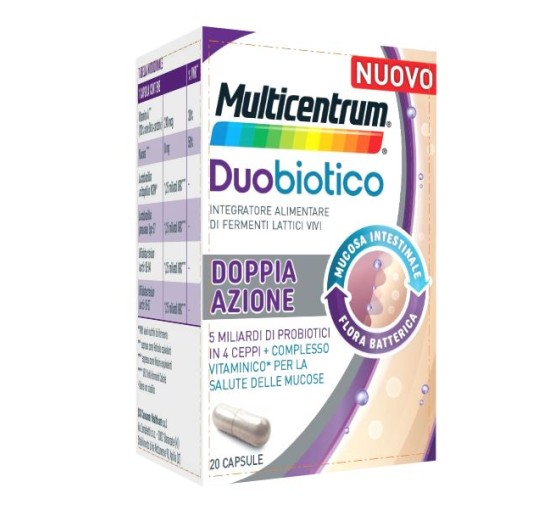 MULTICENTRUM Duobiotico 20Cps