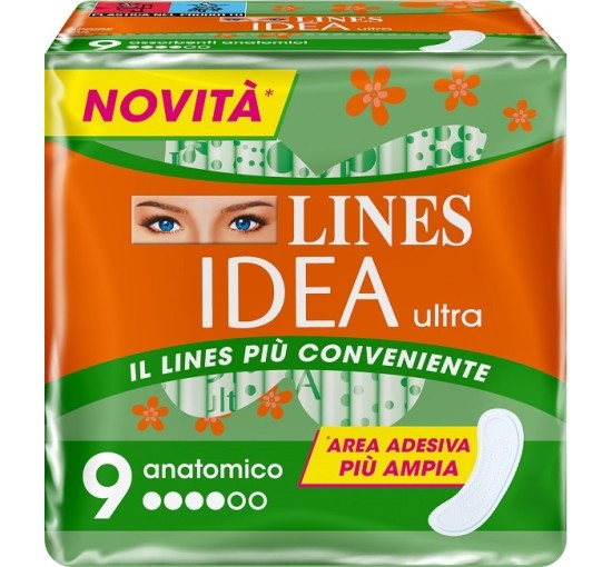 LINES IDEA ULTRA ANATOMICO 9PZ LINES IDEA ULTRA ANATOMICO 9PZ