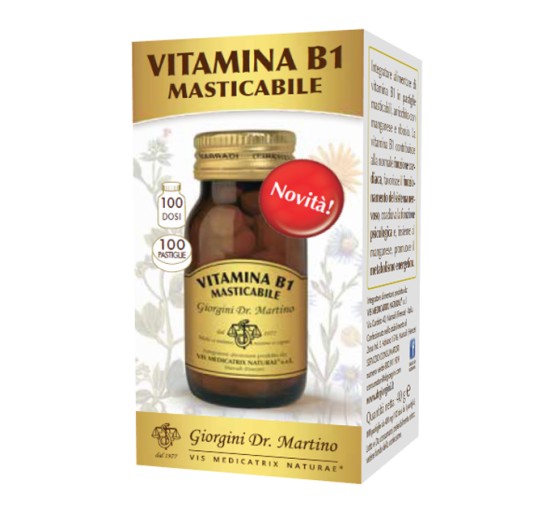 VITAMINA B1 MASTICABILE100PAST VITAMINA B1 MASTICABILE100PAST