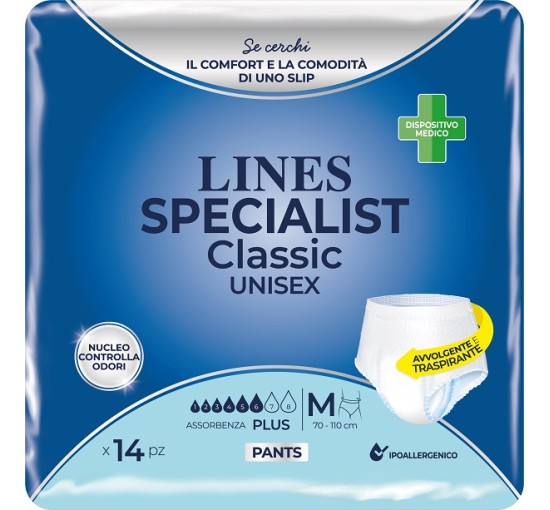 LINES CLAS PANTS PLUS M 14PZ