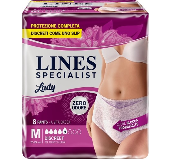 LINES SPEC.Pants Discr.M 8pz LINES SPEC.Pants Discr.M 8pz