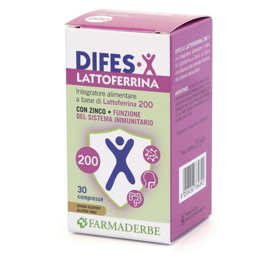 DIFES-X Lattoferrina200 30 Cpr