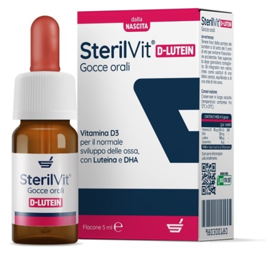 STERILVIT D Lutein DHA Gtt 5ml