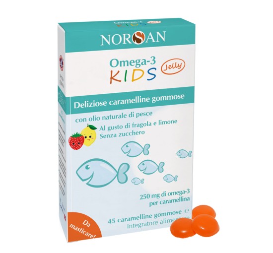 NORSAN OMEGA 3 KIDS CARAMELLIN