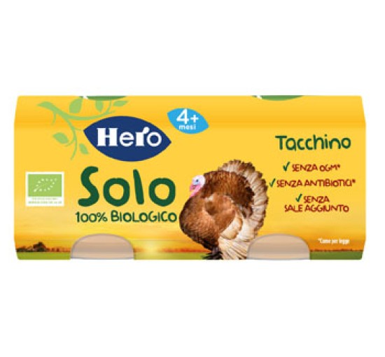 HERO SOLO OMOG TACCHINO 2X80G