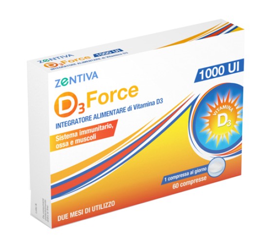 D3 FORCE 60 Cpr 1000UI ZTV
