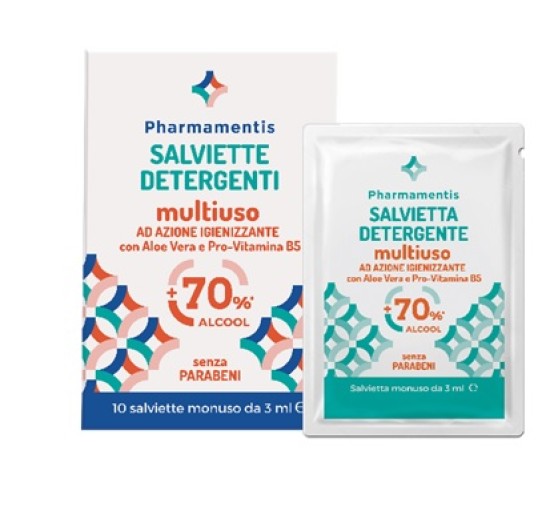 PHARMAMENTIS SALV 70%ALC 10PZ