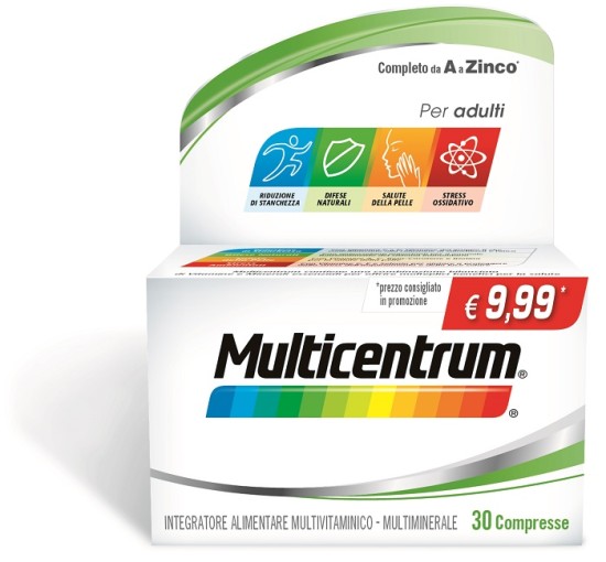 MULTICENTRUM ADULTI 30 COMPRESSE PROMO