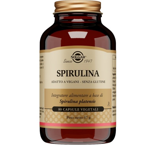 SPIRULINA 80CPS VEG