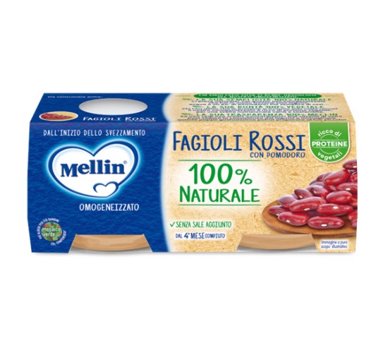 MELLIN OMOG FAGIOLI RO 2X80G