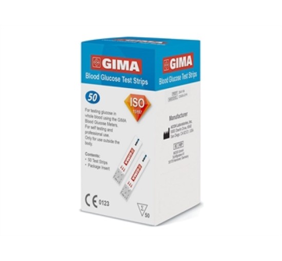 STRISCE GLICEMIA GIMA 50PZ