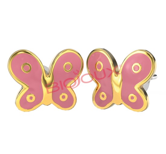BJT710 GP PINK BUTTERFLY