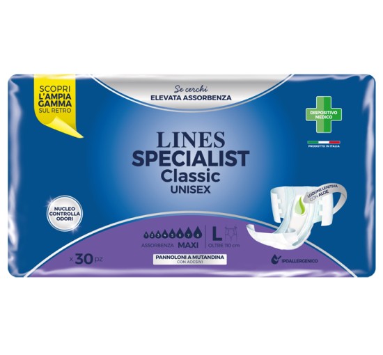 LINES CLAS PANN MAXI L 30PZ