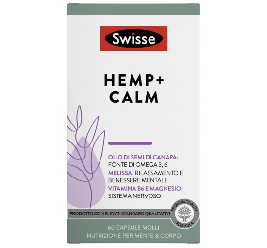 SWISSE HEMP+ CALM 60CPS