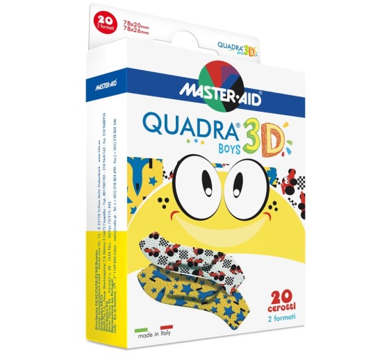 QUADRA*3D Boys 20 Cer.Assort.