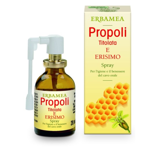 PROPOLI ERISIMO TITOLATA SPRAY