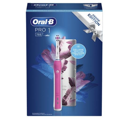 ORAL-B Power PRO 1 Rosa 3DW