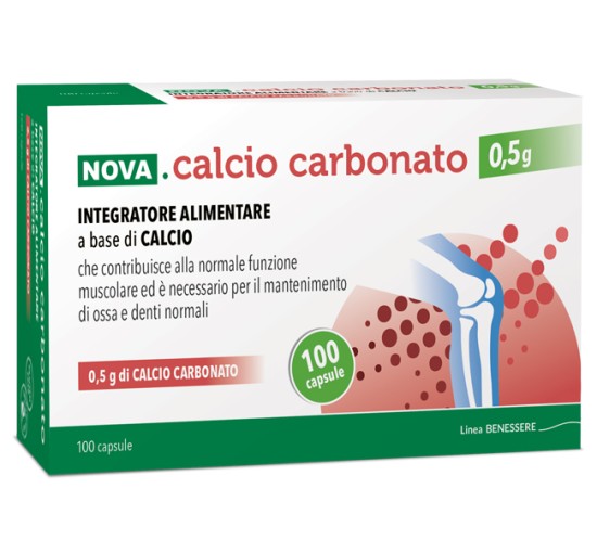 CALCIO Carb.100Cps 500mg N.A.