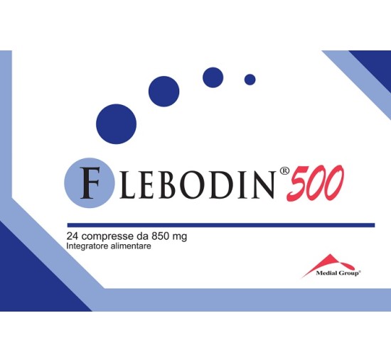 FLEBODIN 500 24 COMPRESSE