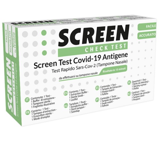 SCREEN TEST COVID-19 ANTIGENE