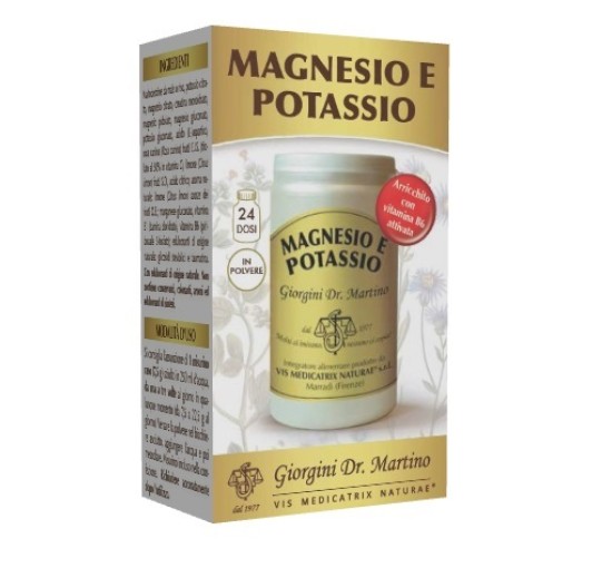 MAGNESIO E POTASSIO POLV 180G