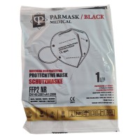 PARMASK MEDICAL FFP2 BLACK10PZ