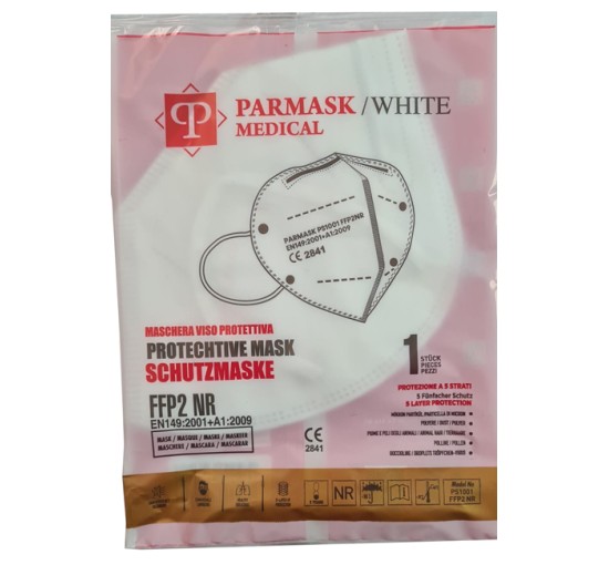 PARMASK MEDICAL FFP2 WHITE10PZ