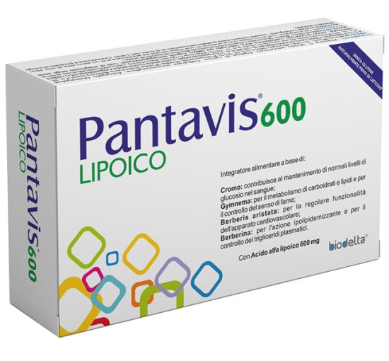 PANTAVIS 600 LIPOICO 30CPR